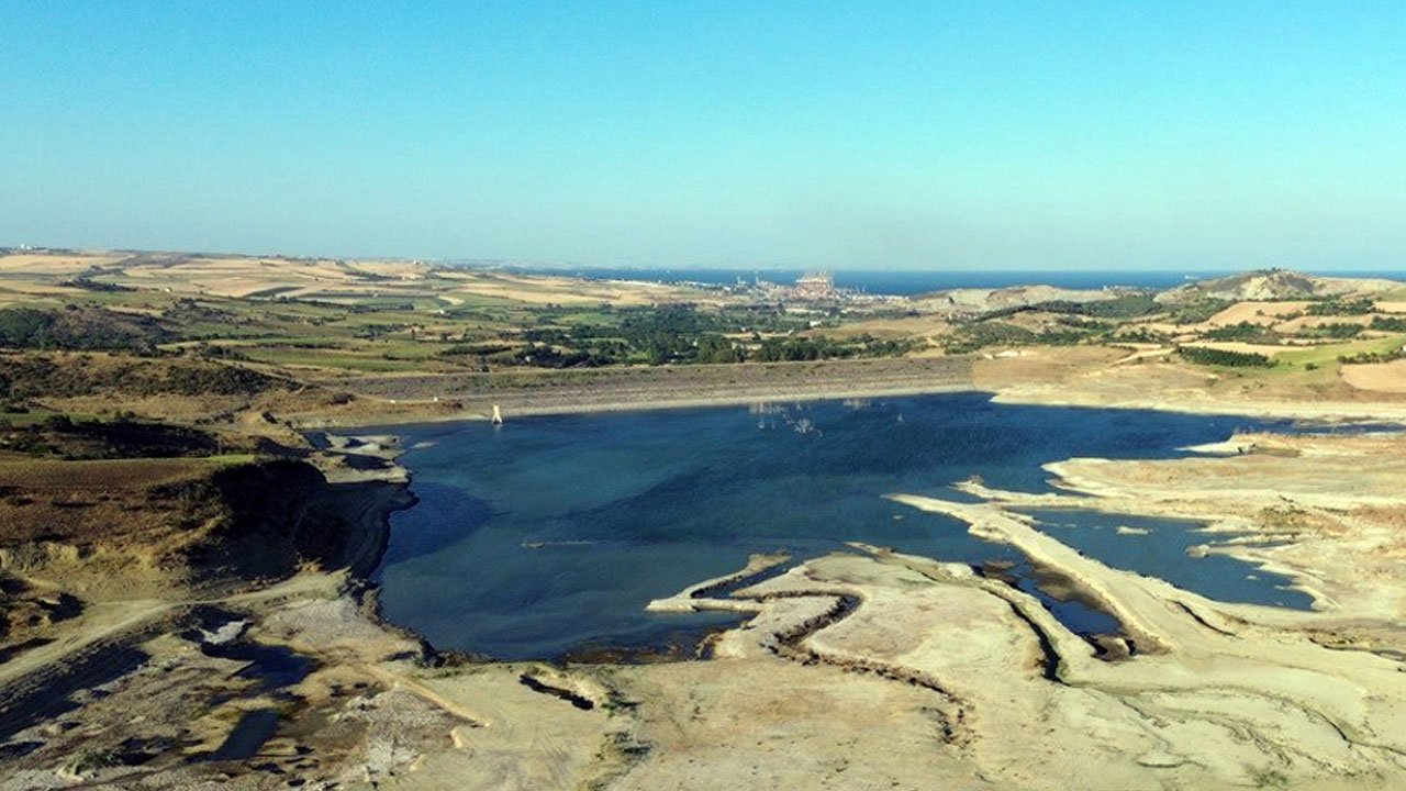 Foto - O baraj alarm veriyor! Su seviyesi yüzde 1’in altına düştü