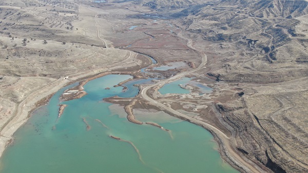 O baraj için tehlike çanları çalıyor