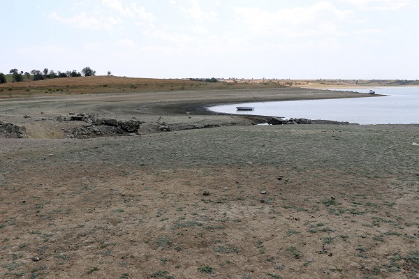 Foto - O barajda doluluk yüzde 15’e düştü