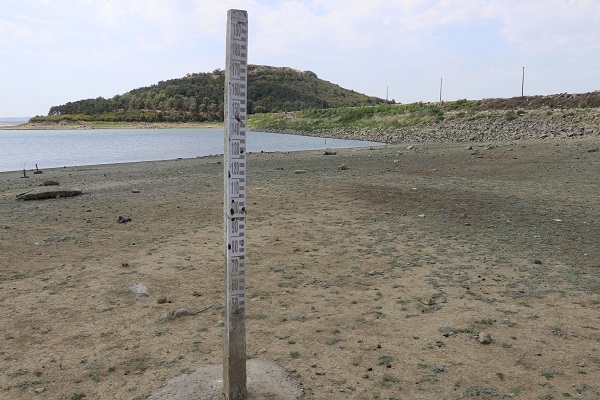 Foto - O barajda doluluk yüzde 15’e düştü