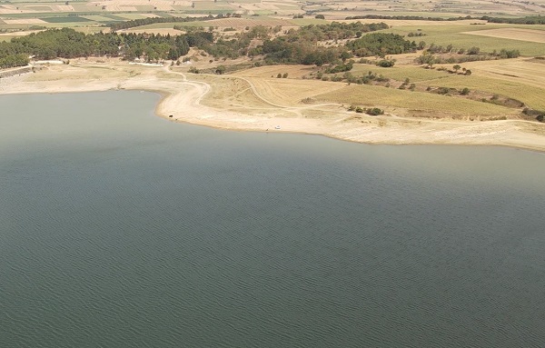Foto - O barajda doluluk yüzde 15’e düştü