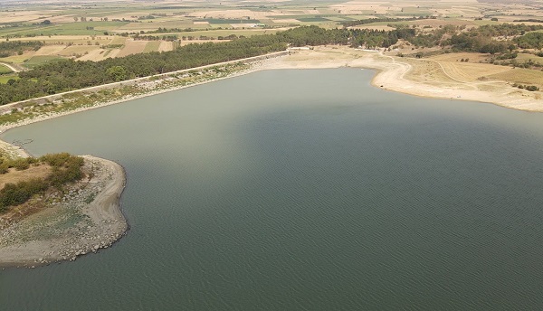 Foto - O barajda doluluk yüzde 15’e düştü