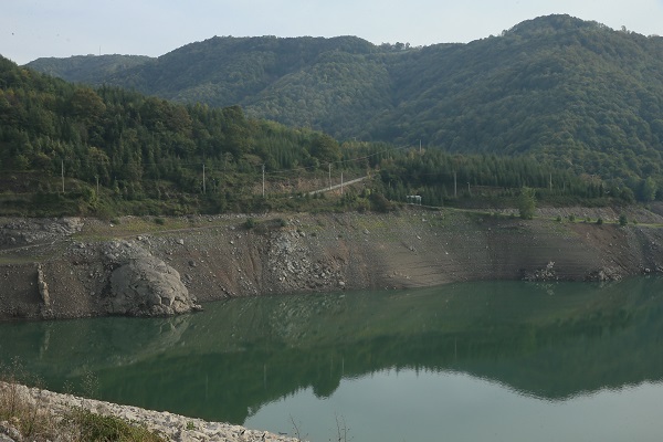 Foto - O barajda kuraklık böyle görüntülendi