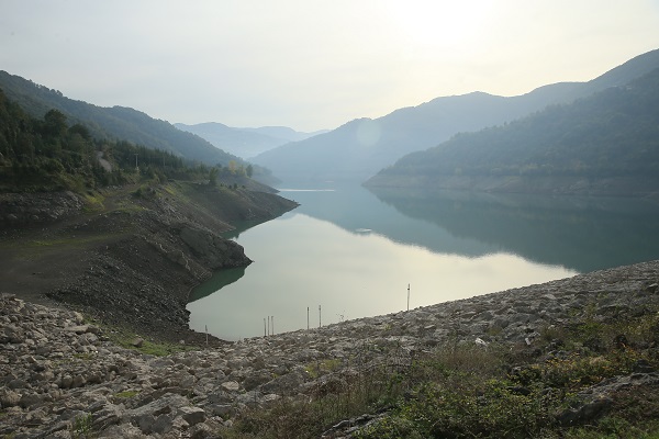 Foto - O barajda kuraklık böyle görüntülendi