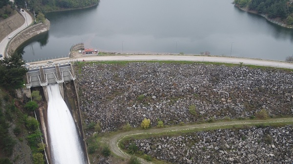 Foto - O barajda su seviyesi yüzde 100'e ulaştı