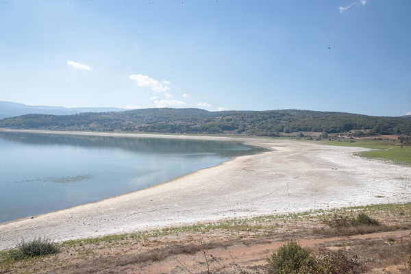 Foto - O barajda su seviyesi yüzde 30'un altına düştü