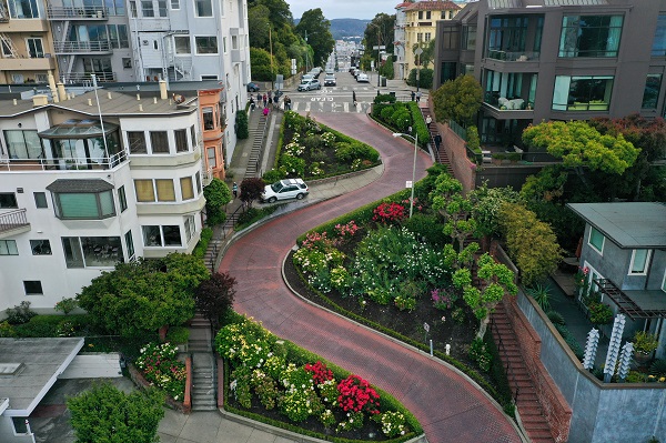 Foto - O cadde dron ile görüntülendi