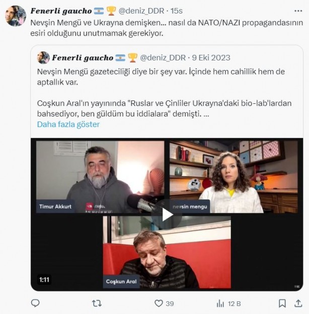 Foto - O fotoğrafı gören Nevşin "Sizin vicdanınıza s....yım" dedi, ortalık karıştı! Mengü’yü bakın nasıl madara ettiler