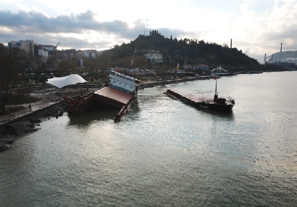 Foto - O gemi havadan görüntülendi! 