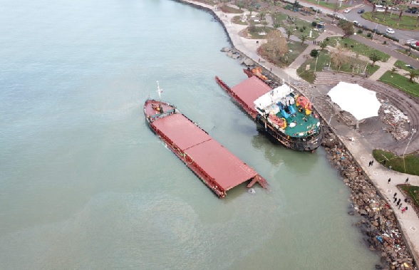 Foto - O gemi havadan görüntülendi! 