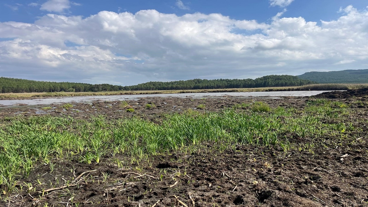 Foto - O göl sularını kaybediyor! Buldan'ın gözbebeğiydi son hali yürek yaktı