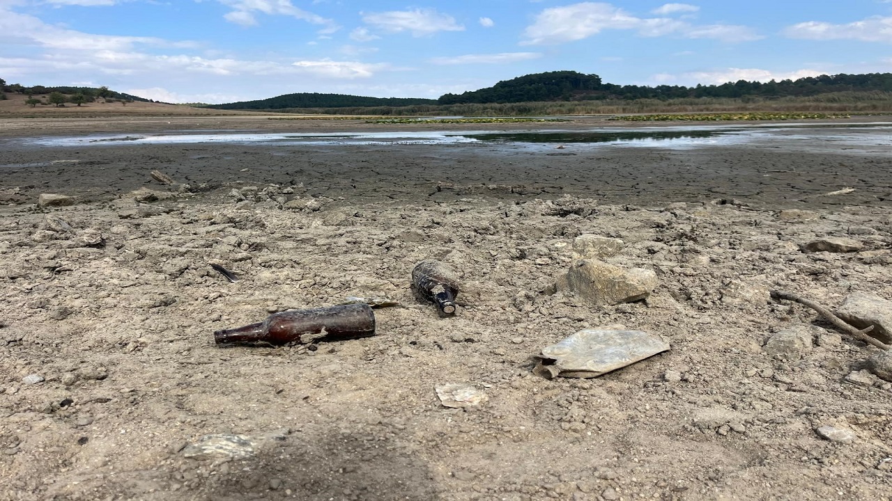 Foto - O göl sularını kaybediyor! Buldan'ın gözbebeğiydi son hali yürek yaktı