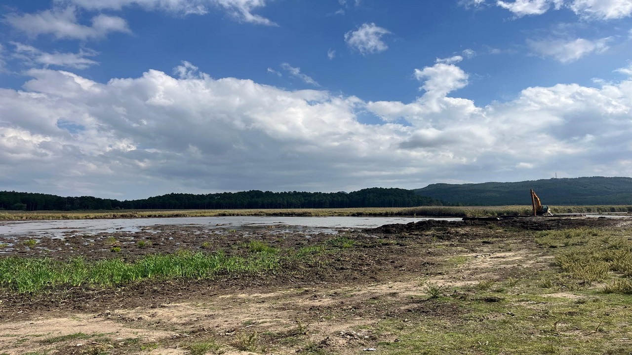 Foto - O göl sularını kaybediyor! Buldan'ın gözbebeğiydi son hali yürek yaktı