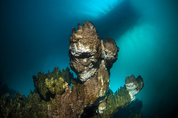 Foto - O gölün altındaki gizli hazine! Dalgıçlar antik yolda böyle yürüdü