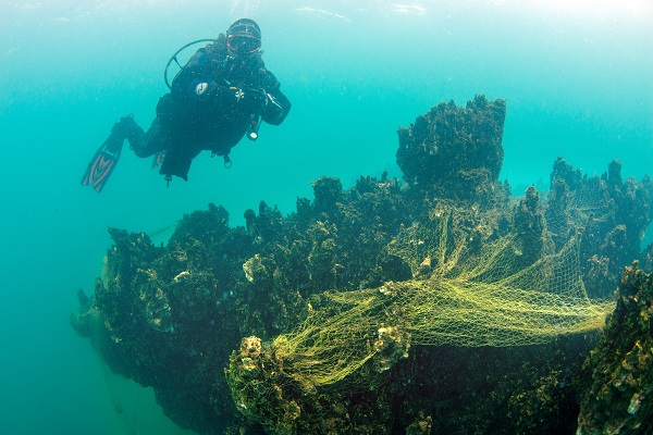 Foto - O gölün altındaki gizli hazine! Dalgıçlar antik yolda böyle yürüdü