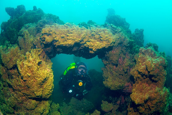 Foto - O gölün altındaki gizli hazine! Dalgıçlar antik yolda böyle yürüdü