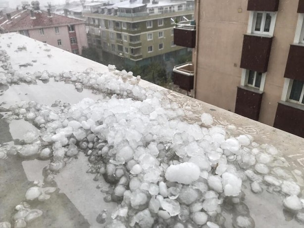 Foto - O günlere dikkat! İstanbul için dolu uyarısı
