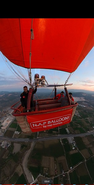 Foto - O ilçede balon turizmi başlıyor