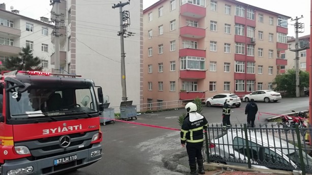 O ilçede panik! Araçlar olay yerinden kaldırıldı