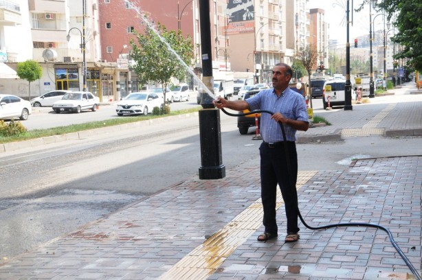 Foto - O ilçede termometreler 50 dereceyi gördü: Sanki sokağa çıkma yasağı ilan edildi