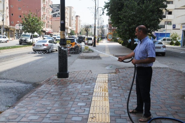 Foto - O ilçede termometreler 50 dereceyi gördü: Sanki sokağa çıkma yasağı ilan edildi