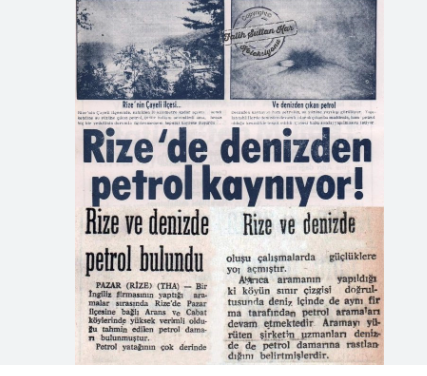 Foto - O ilçemiz Dubai gibi olabilir! Mavi sularından petrol fışkırmaya başladı