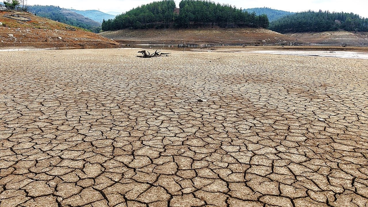 Foto - O ilimizde barajlar yüzde 0,25’ten yüzde 62,07’ye ulaştı! İki kare arasında sadece 1 yıl var
