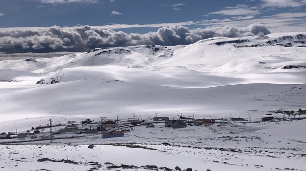 Foto - O ilimizde evler kar altında kaldı