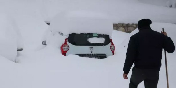 Foto - O ilimizde kar kalınlığı 1 metreyi geçti