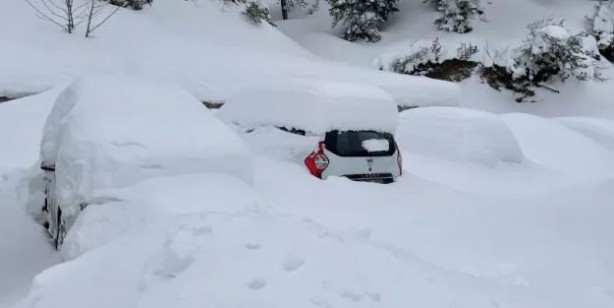 Foto - O ilimizde kar kalınlığı 1 metreyi geçti