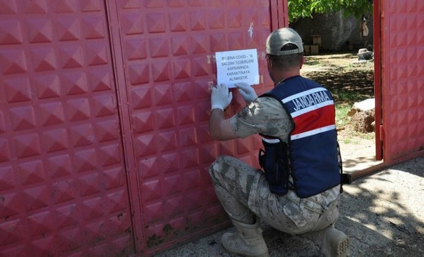Foto - O ilimizde koronavirüs alarmı! 534 ev ve 2 bini aşkın kişi karantinaya alındı
