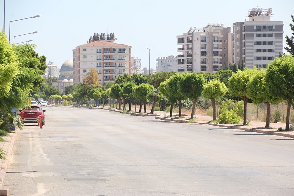 O ilimizde sokaklar bomboş kaldı