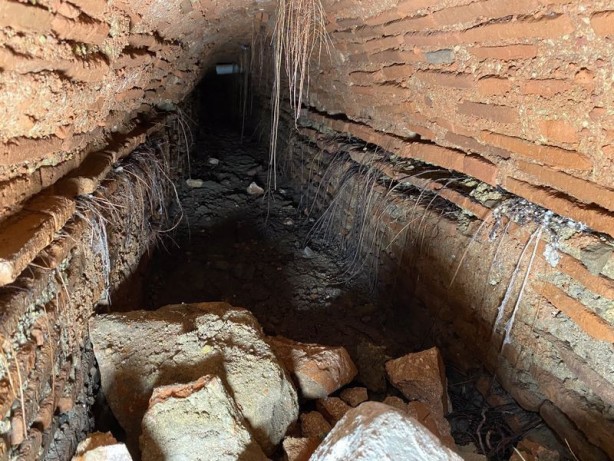 Foto - O ilimizde tarihi tünel merak uyandırdı! Ermeniler kullanıyordu, bakın nereye çıkıyor