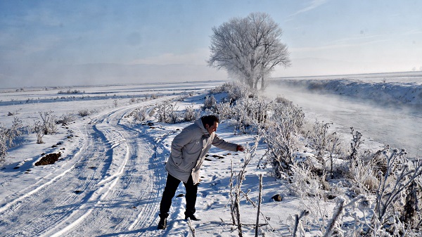 Foto - O ilimizde termometreler -21’i gösterdi