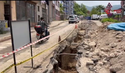 Foto - O ilimizdeki doğalgaz kazılarında tarihi buluş! Keşif sonrası kazı çalışmalarına apar topar ara verildi
