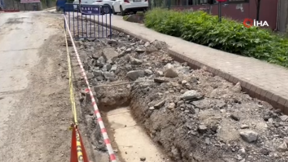 Foto - O ilimizdeki doğalgaz kazılarında tarihi buluş! Keşif sonrası kazı çalışmalarına apar topar ara verildi