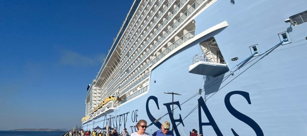 Foto - O ilimize Almanya'da yapılan kruvaziyer gemisi yanaştı: 5 bin 510 yolcu Dikkat çekti