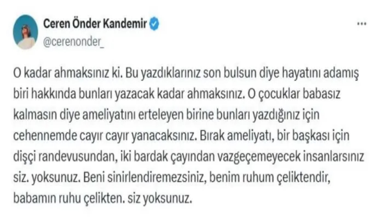 Foto - "O kadar ahmaksınız ki! Cehennemde cayır cayır yanacaksınız" demişti! Sırrı Süreyya Önder’in kızına büyük şok