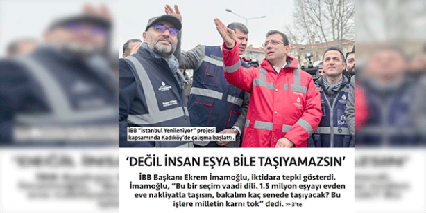 O kafa hiç değişmiyor: Cumhuriyet kentsel dönüşüme yine 'rant' demeye başladı