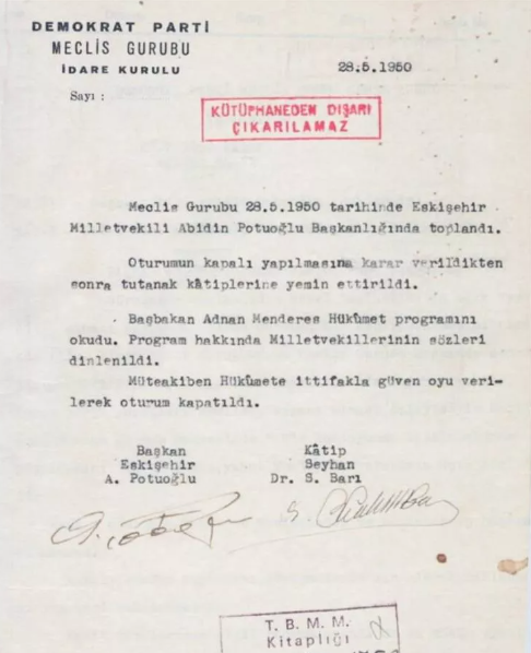 Foto - O kayıtlar ilk kez gün yüzüne çıktı! Menderes dönemine ışık tutacak