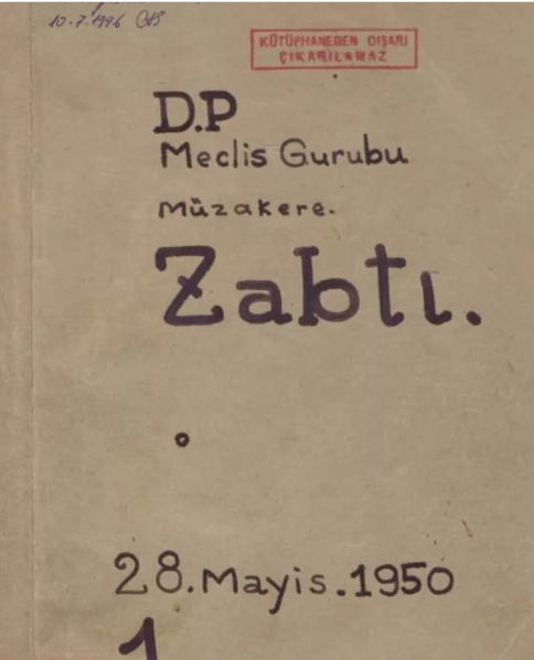 Foto - O kayıtlar ilk kez gün yüzüne çıktı! Menderes dönemine ışık tutacak