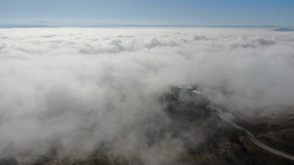 Foto - O kent sis denizinde kayboldu