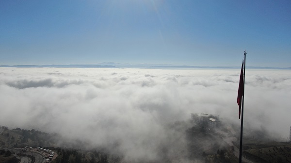 Foto - O kent sis denizinde kayboldu