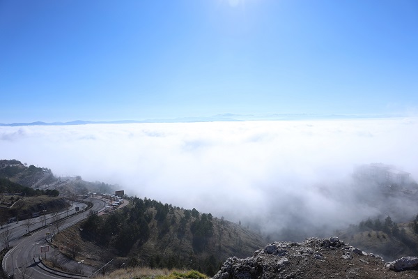 Foto - O kent sis denizinde kayboldu