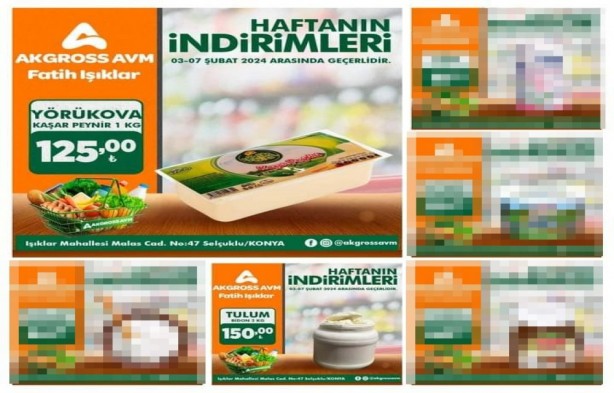 Foto - O markette 1 kilogram kaşar peyniri 125 liradan satılmaya başlandı! Vatandaşlar akın etti