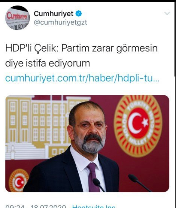 Foto - O medya kuruluşları HDP'li ismin cinsel saldırı suçunu bakın nasıl gördüler