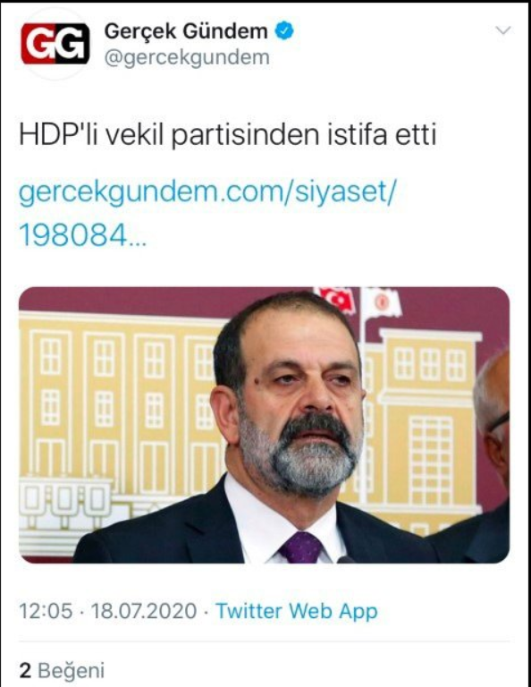 Foto - O medya kuruluşları HDP'li ismin cinsel saldırı suçunu bakın nasıl gördüler