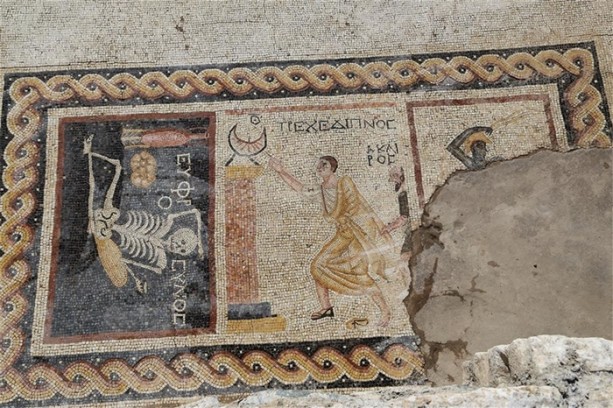 Foto - O mozaiğin bilimsel çalışması tamamlandı