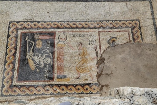 Foto - O mozaiğin bilimsel çalışması tamamlandı