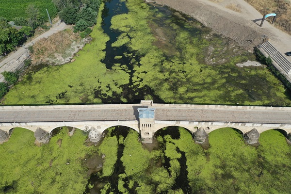 O nehir adeta kurudu! İşte son hali